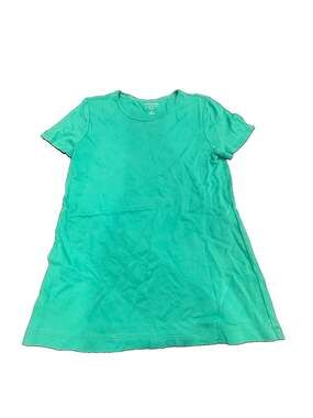 Croft & Barrow Classic Tee Womens S Turquoise Short Sleeve Crew Neck Top